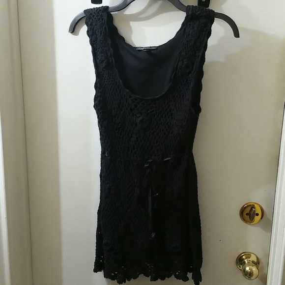 I.N. Studio Tops - Crocheted tunic